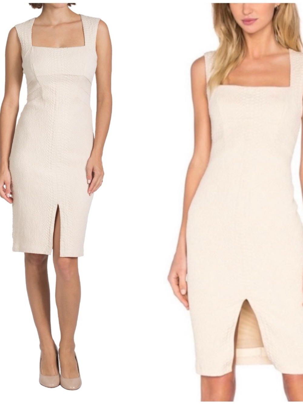 BAILEY 44 Viper dress in champagne Small